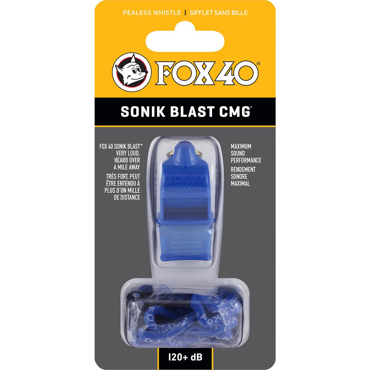 Fox 40 Sonik Blast CMG Fløjte Blue