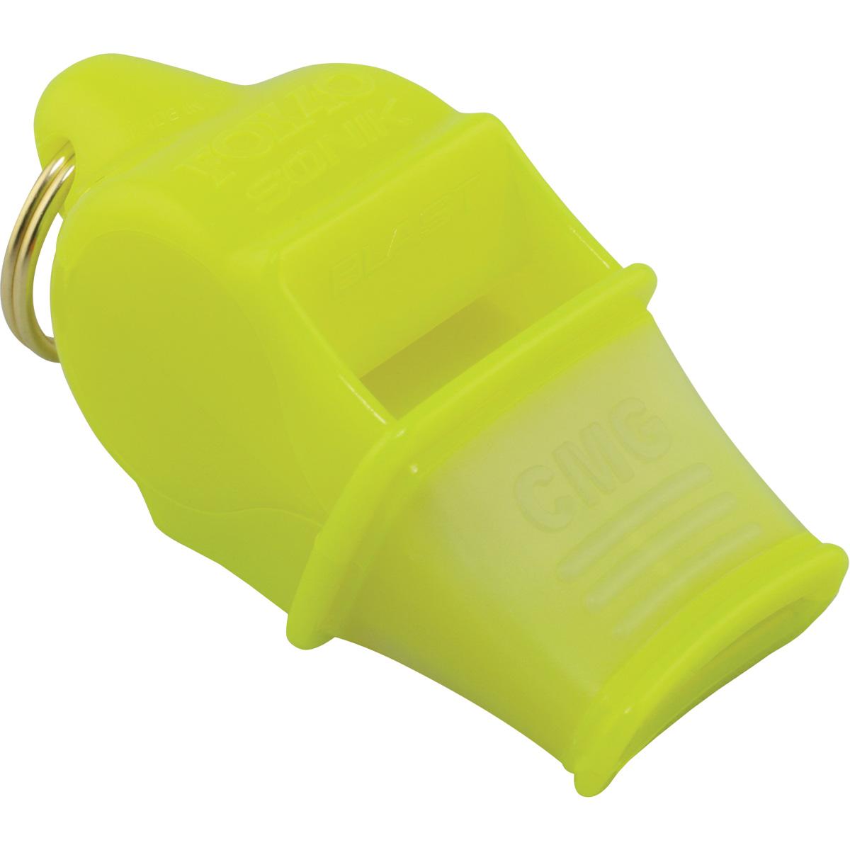 Fox 40 Sonik Blast CMG Fløjte neon blue (silver tube/black h