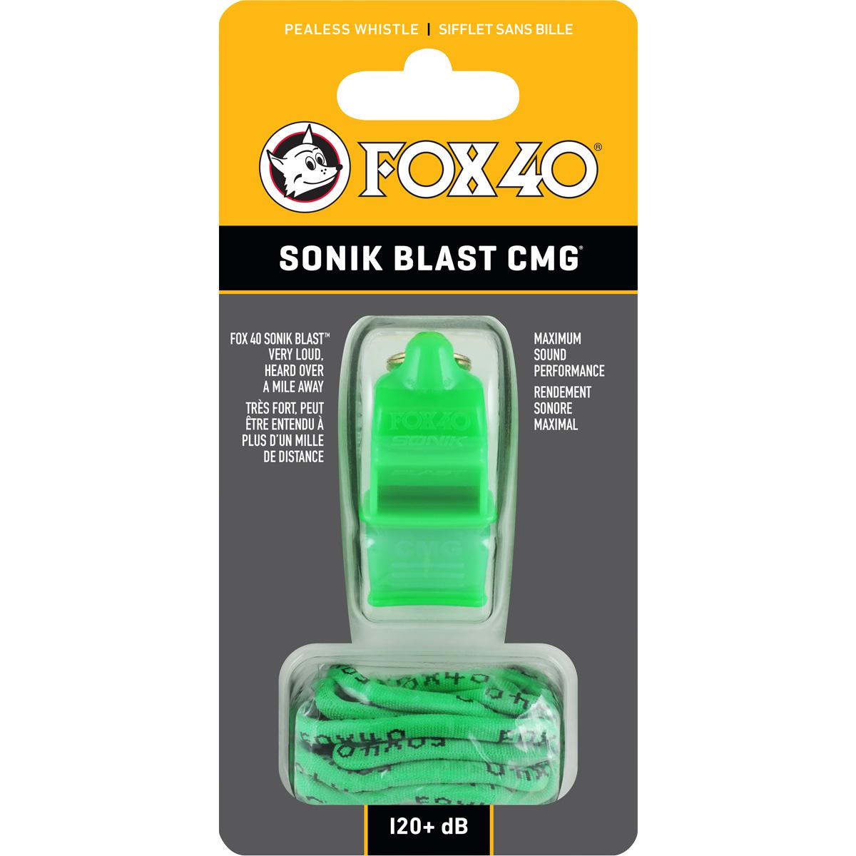 Fox 40 Sonik Blast CMG Fløjte Green
