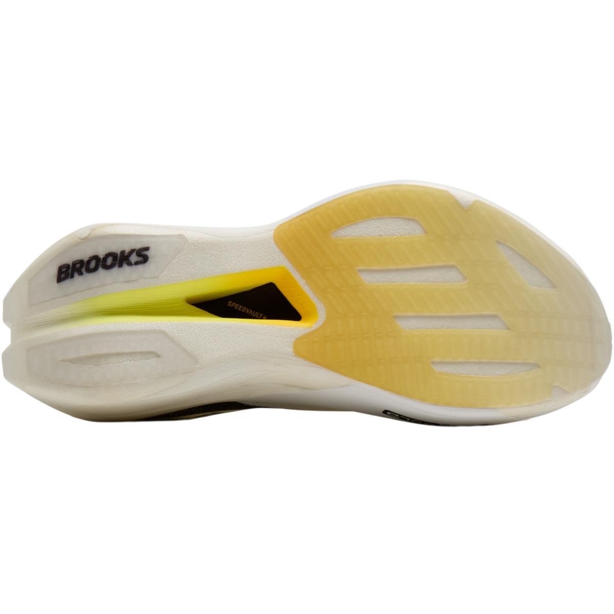 Brooks Hyperion Elite 6 Løbesko Unisex Vaporous Grey/Yellow/Black