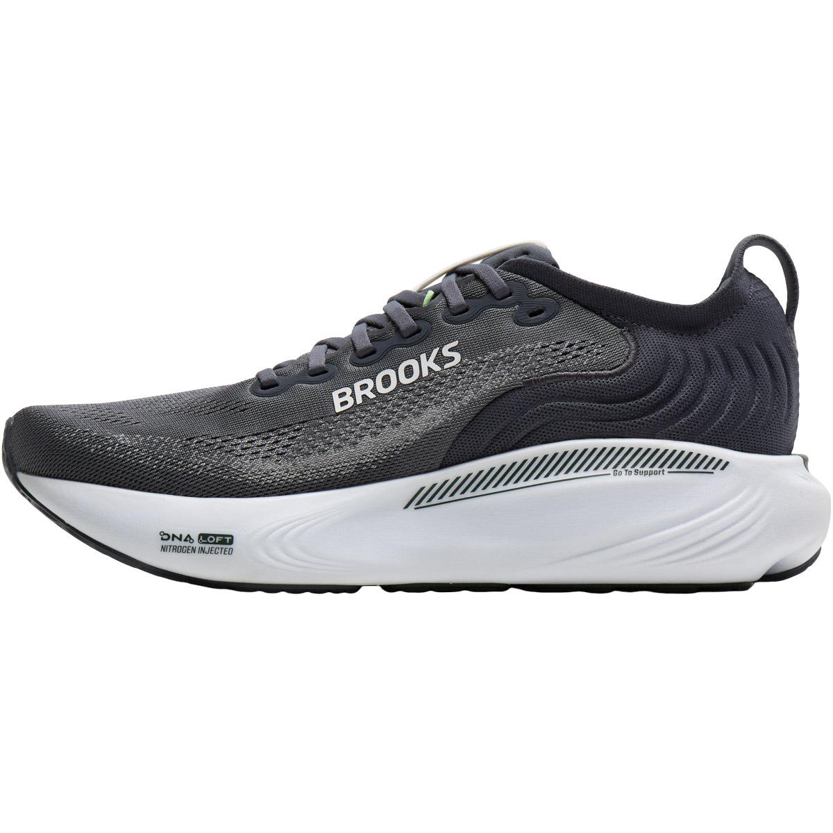 Brooks Adrenaline GTS 25 Løbesko Herre Grey/Paradise Green/Spruce