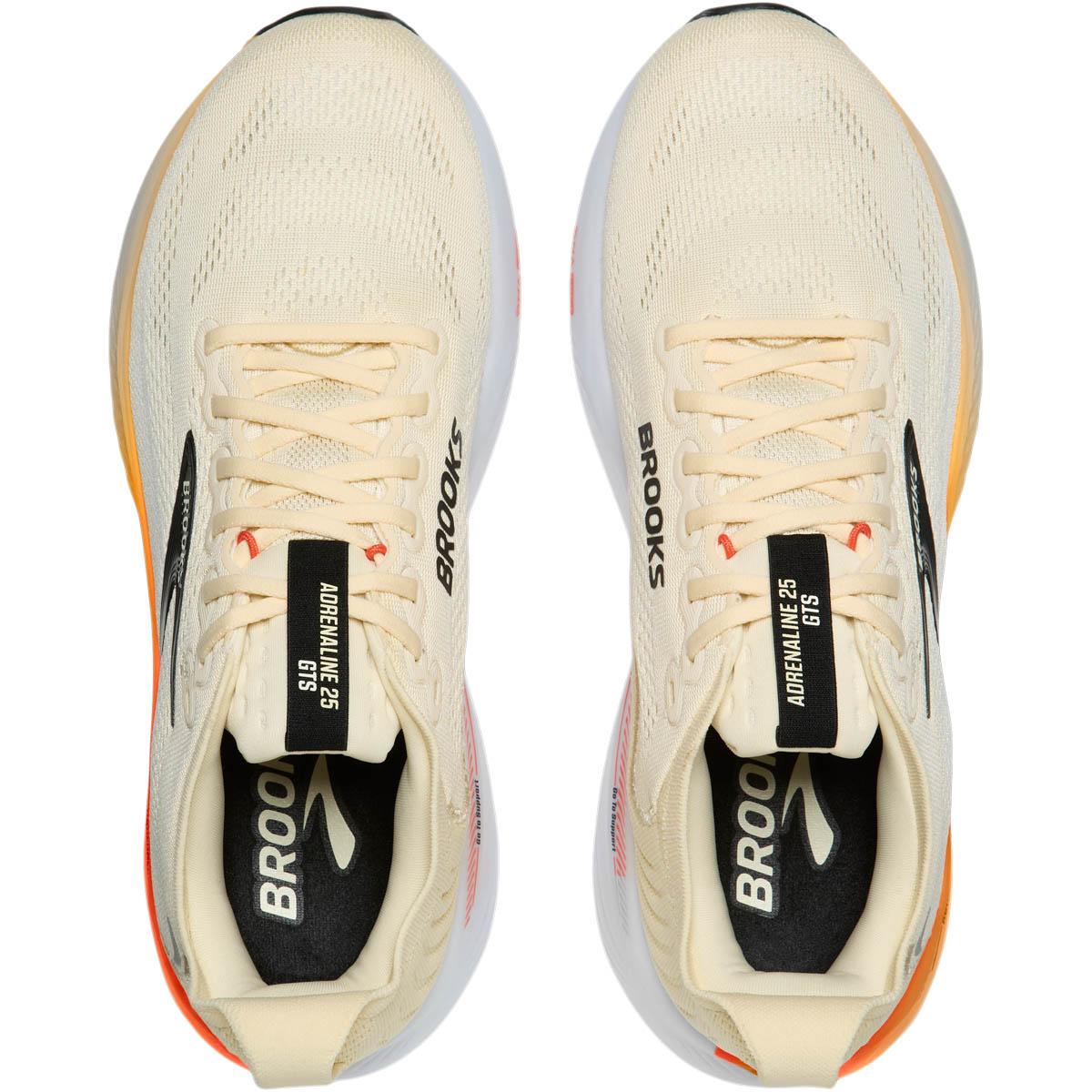 Brooks Adrenaline GTS 25 Løbesko Herre Rutabaga/Tigerlily/Orange
