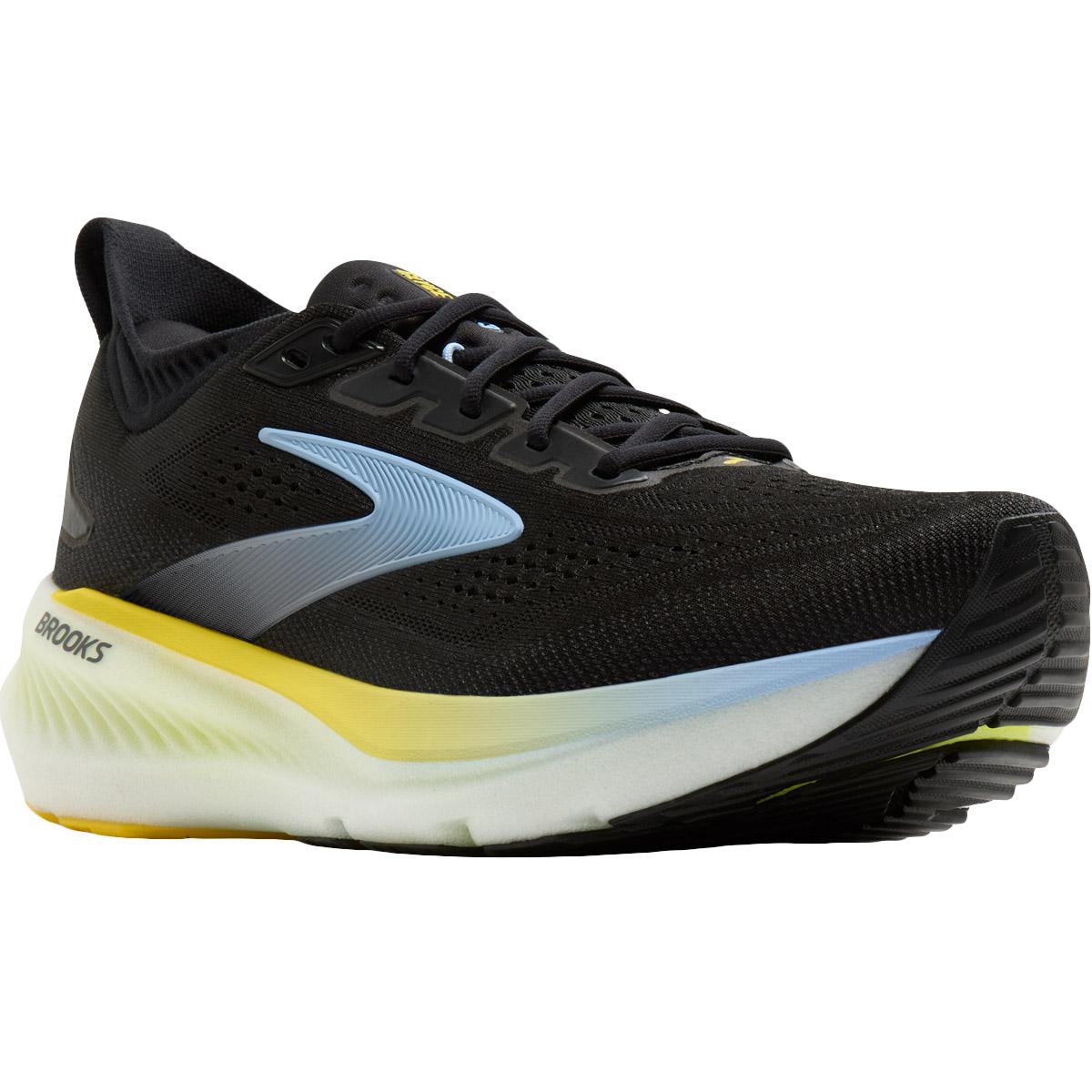 Brooks Glycerin 23 Løbesko Herre Black/Cyber Yellow/Nightlife