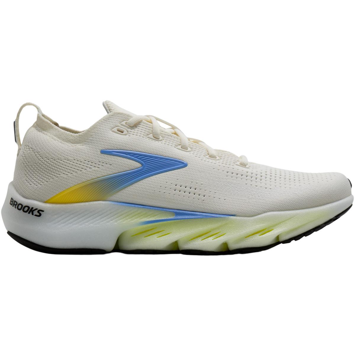 Brooks Glycerin Flex Løbesko Herre White/Cyber Yellow/Nightlife