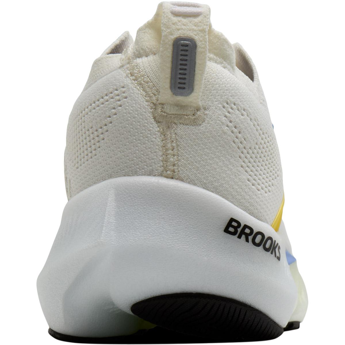 Brooks Glycerin Flex Løbesko Herre White/Cyber Yellow/Nightlife