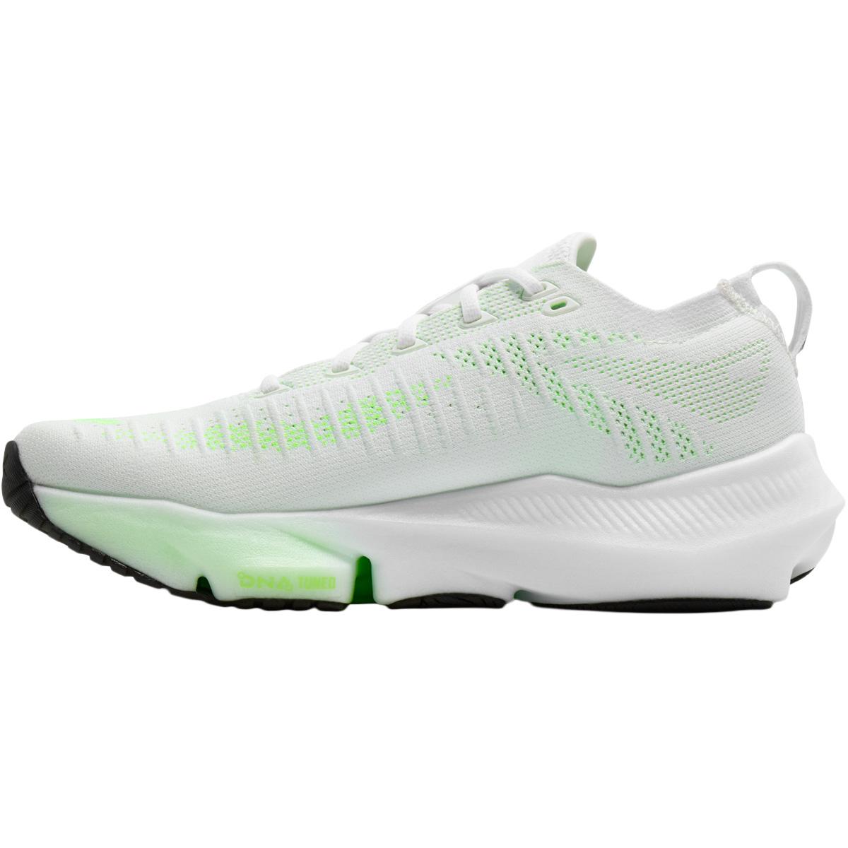 Brooks Glycerin Flex Løbesko Herre White/Neo Green