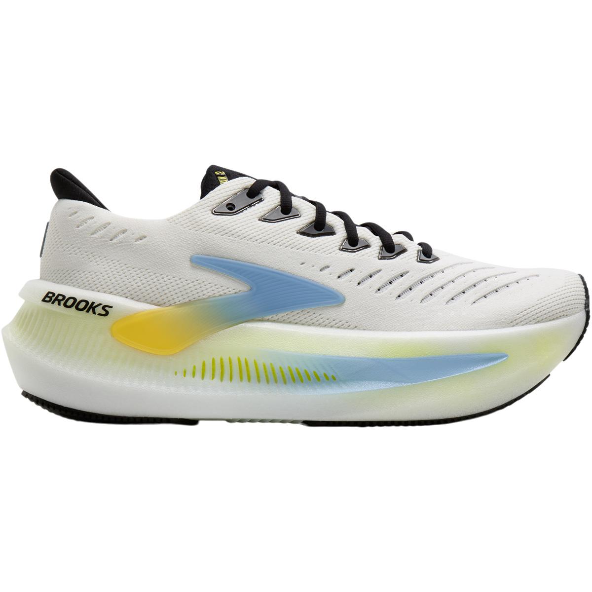 Brooks Glycerin Max 2 Løbesko Herre Bright White/Black/Nightlife