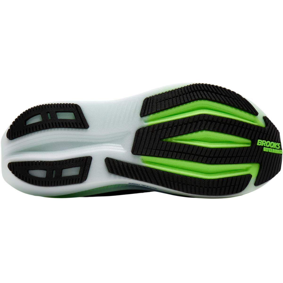 Brooks Glycerin Max 2 Løbesko Herre Black/Lime Green