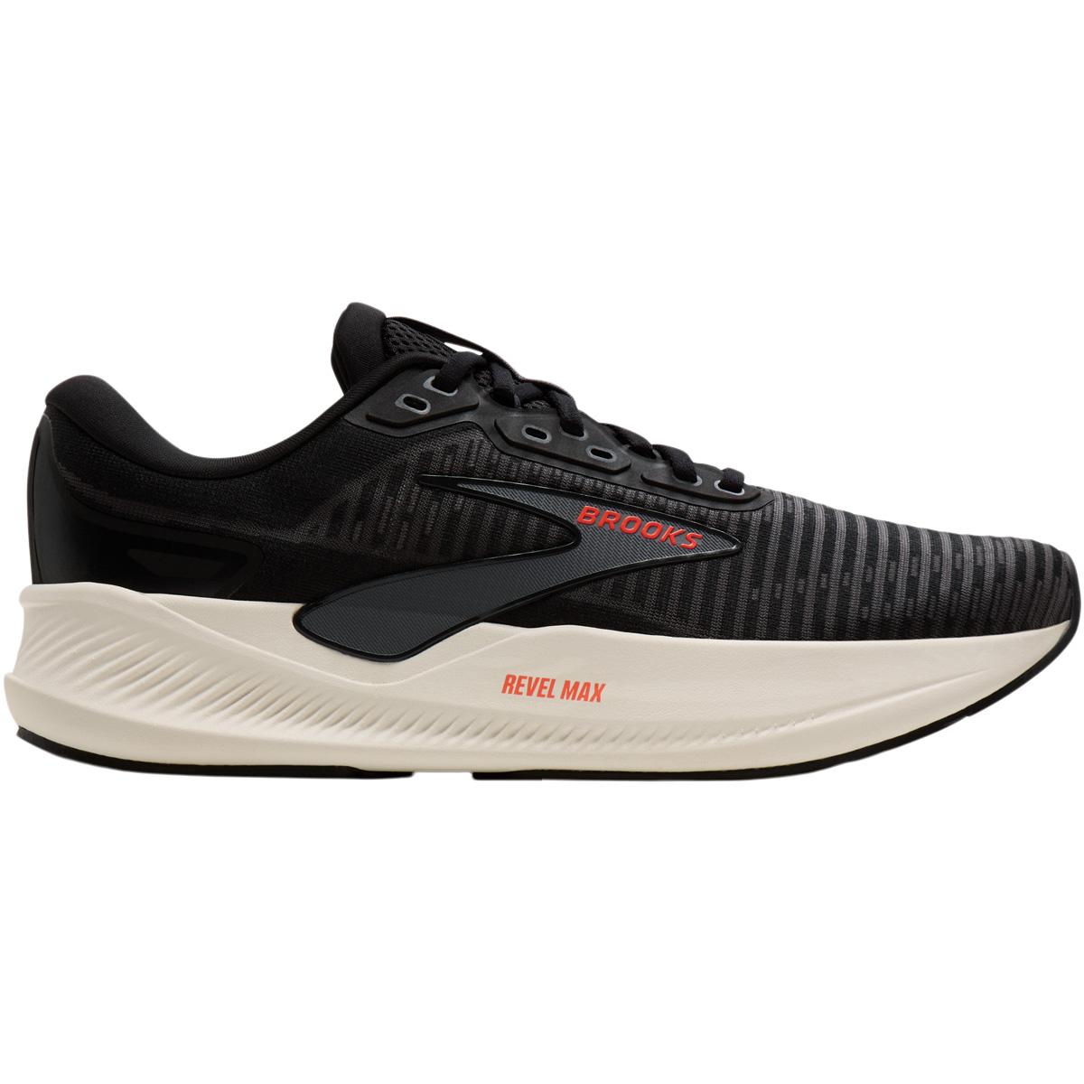 Brooks Revel Max Løbesko Herre Black/Ebony/Tigerlilly