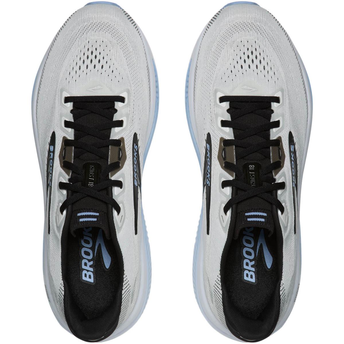 Brooks Ghost 18 Løbesko Herre White/Black/Open Air