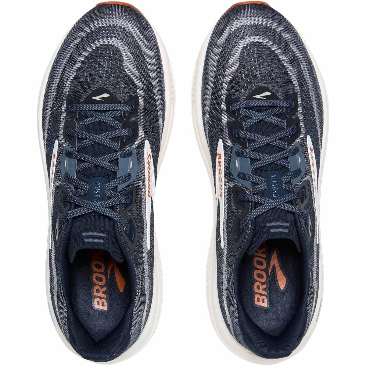 Brooks Ghost 18 Løbesko Herre Navy Blazer/Red Earth/Blue