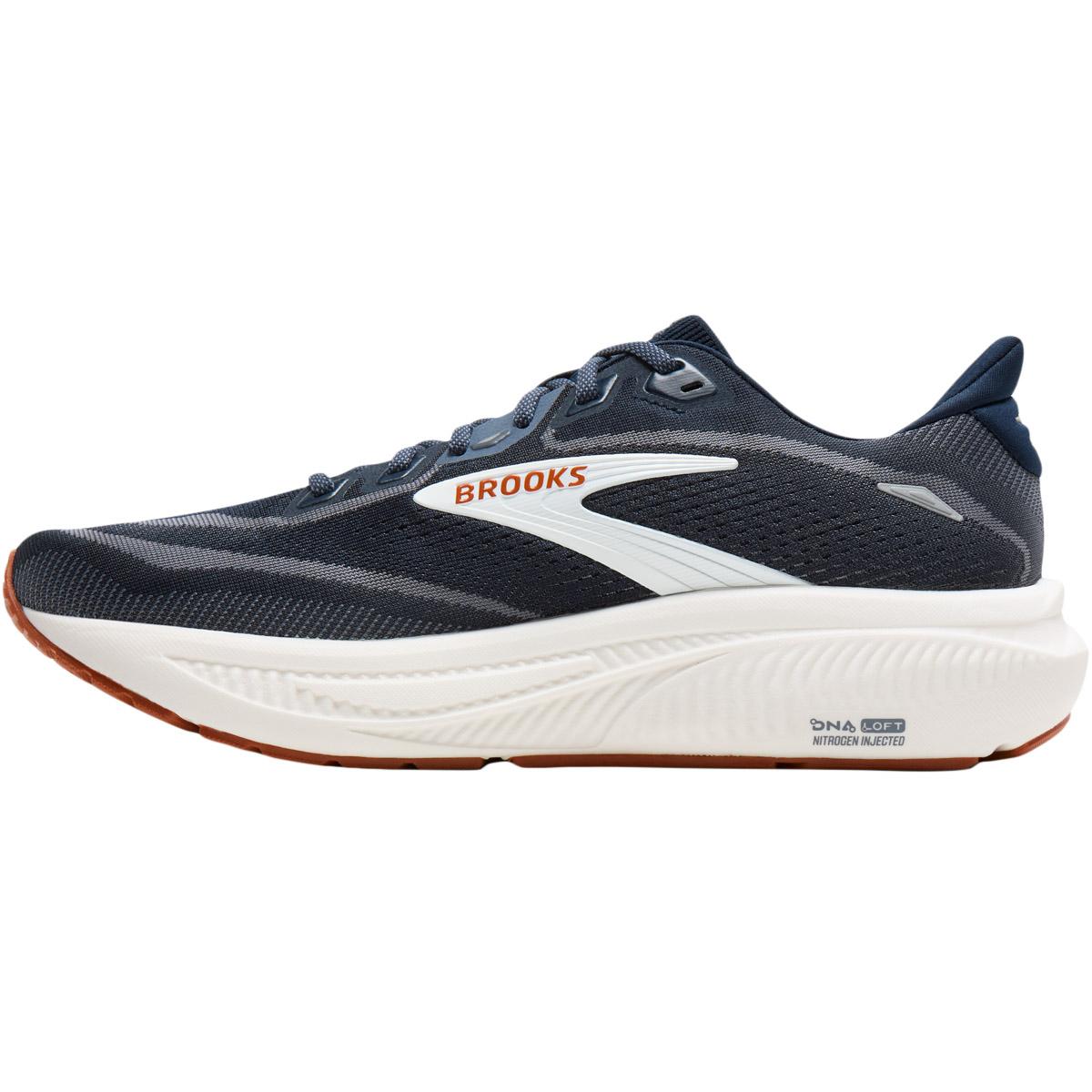 Brooks Ghost 18 Løbesko Herre Navy Blazer/Red Earth/Blue