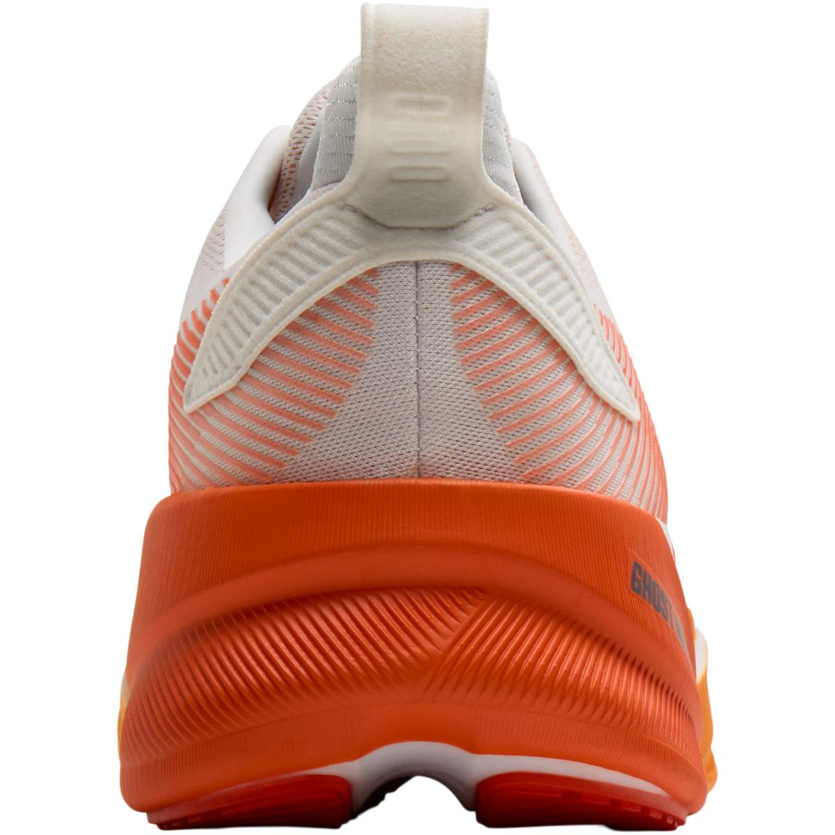 Brooks Ghost Max 4 Løbesko Herre White/Orange/Red