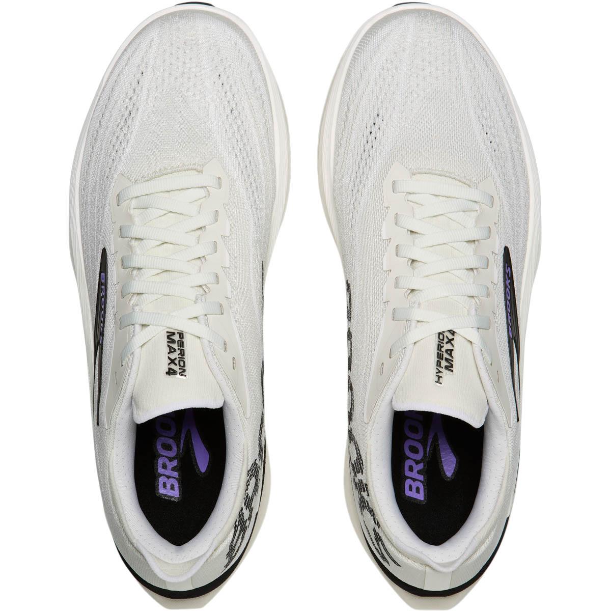 Brooks Hyperion Max 4 Løbesko Herre Grey/Black/Purple Hebe