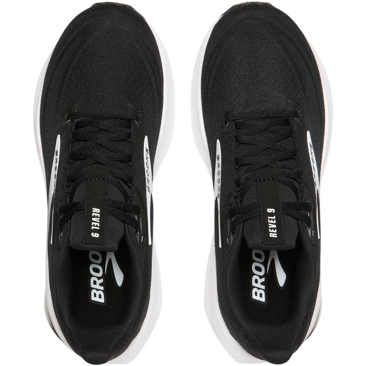 Brooks Revel 9 Løbesko Herre Black/Grey/White