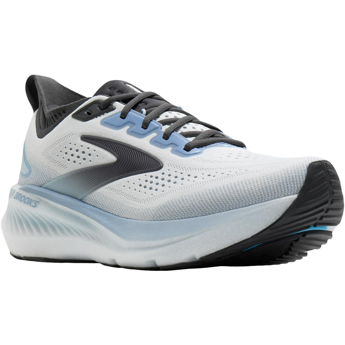 Brooks Glycerin GTS 23 Løbesko Herre White/Rain/Baltic Sea