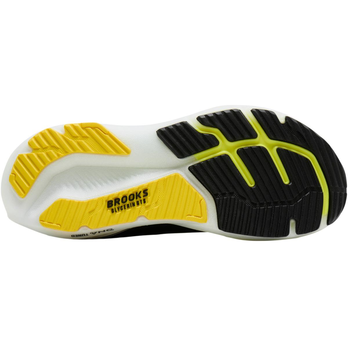 Brooks Glycerin GTS 23 Løbesko Herre Black/Cyber Yellow/Nightlife
