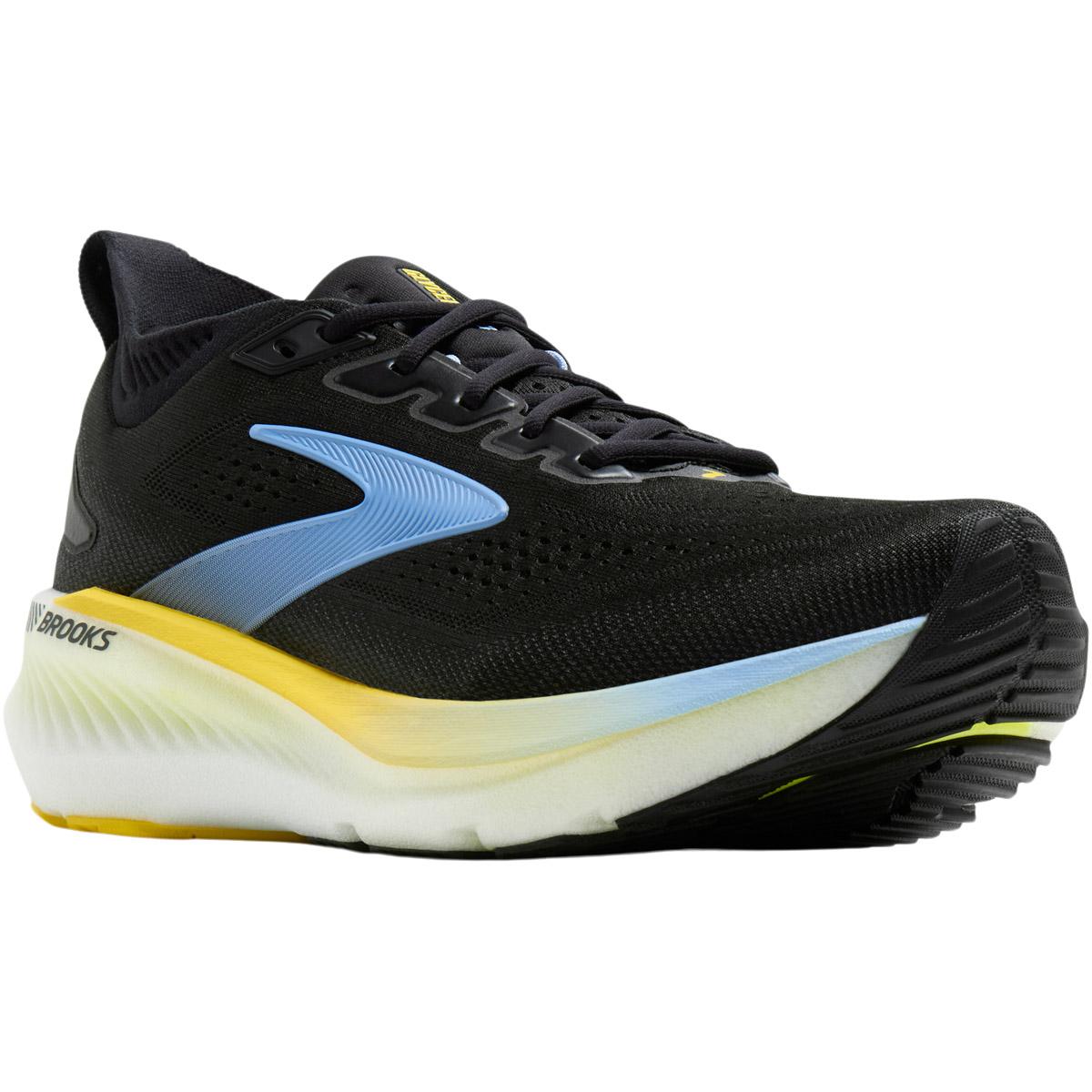Brooks Glycerin GTS 23 Løbesko Herre Black/Cyber Yellow/Nightlife