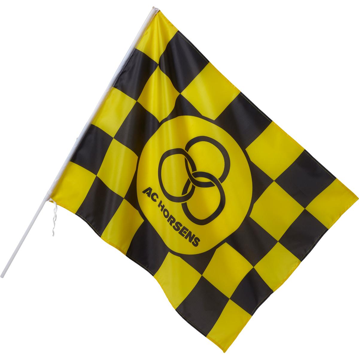AC Horsens 70x90 cm Flag Yellow/Black
