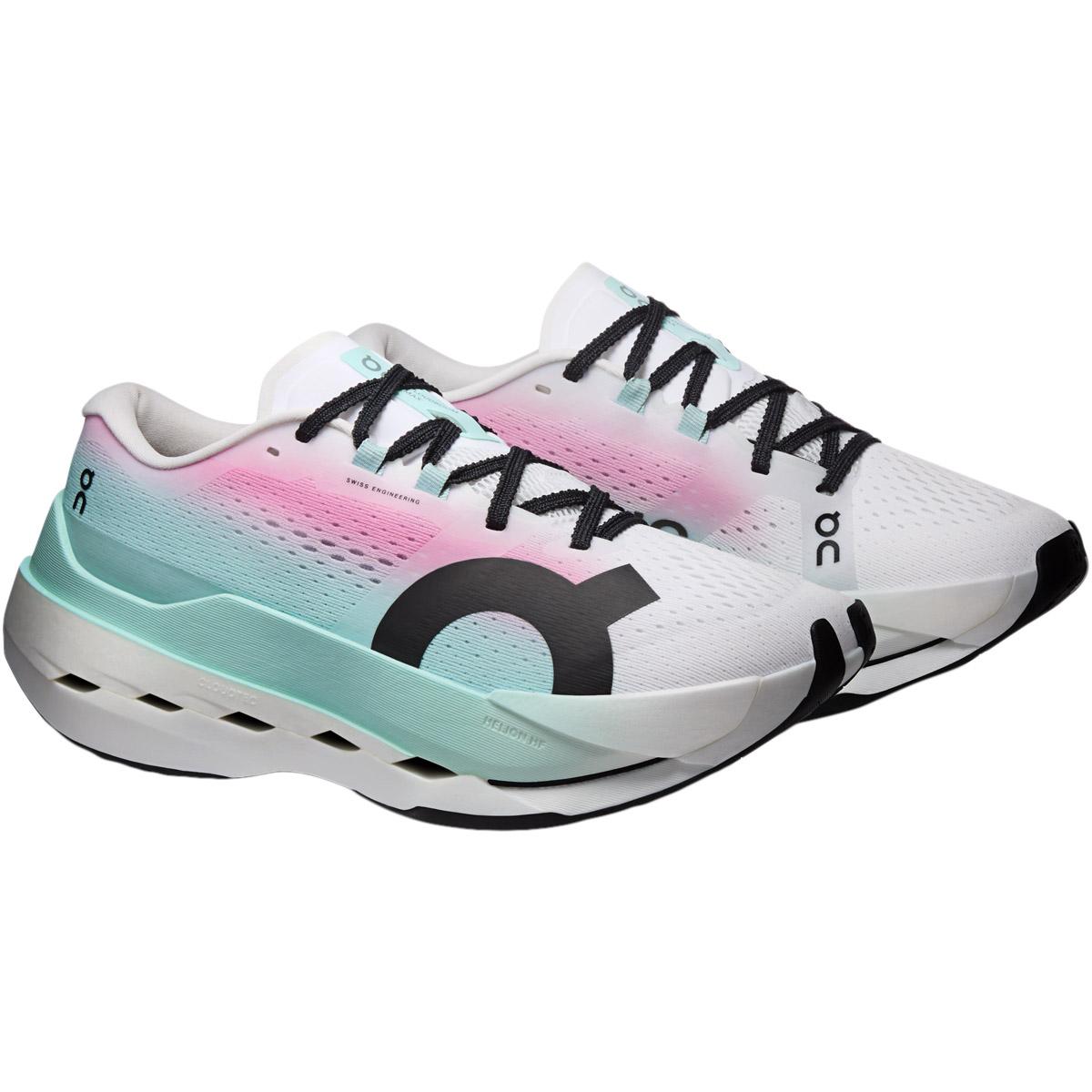 On Cloudboom Max Joggesko Dame White | Celeste