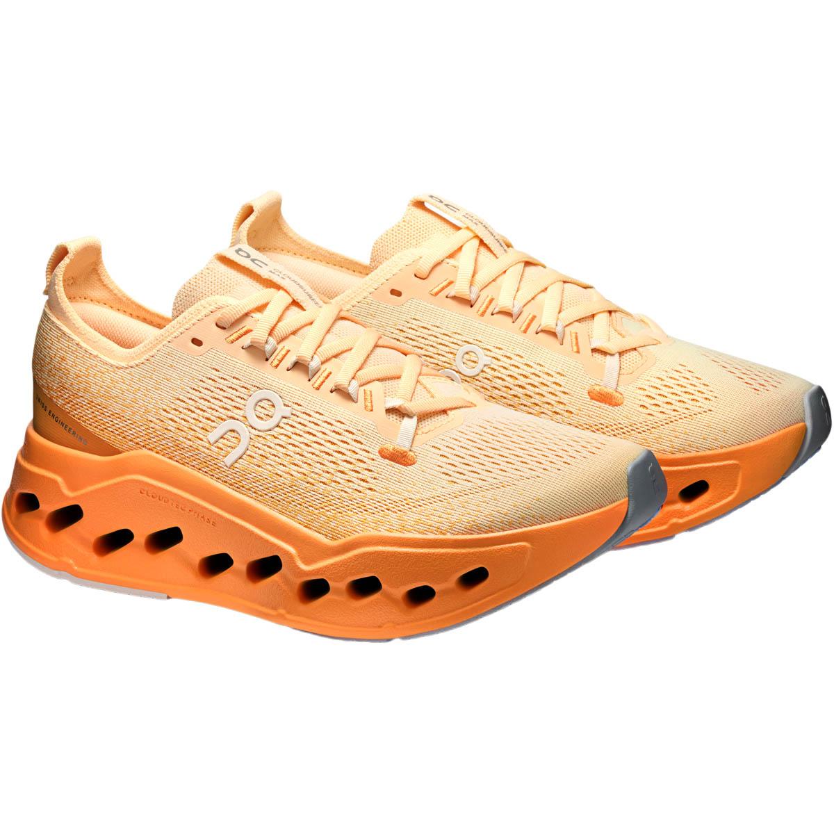 On Cloudsurfer Max Joggesko Dame Squash | Saffron