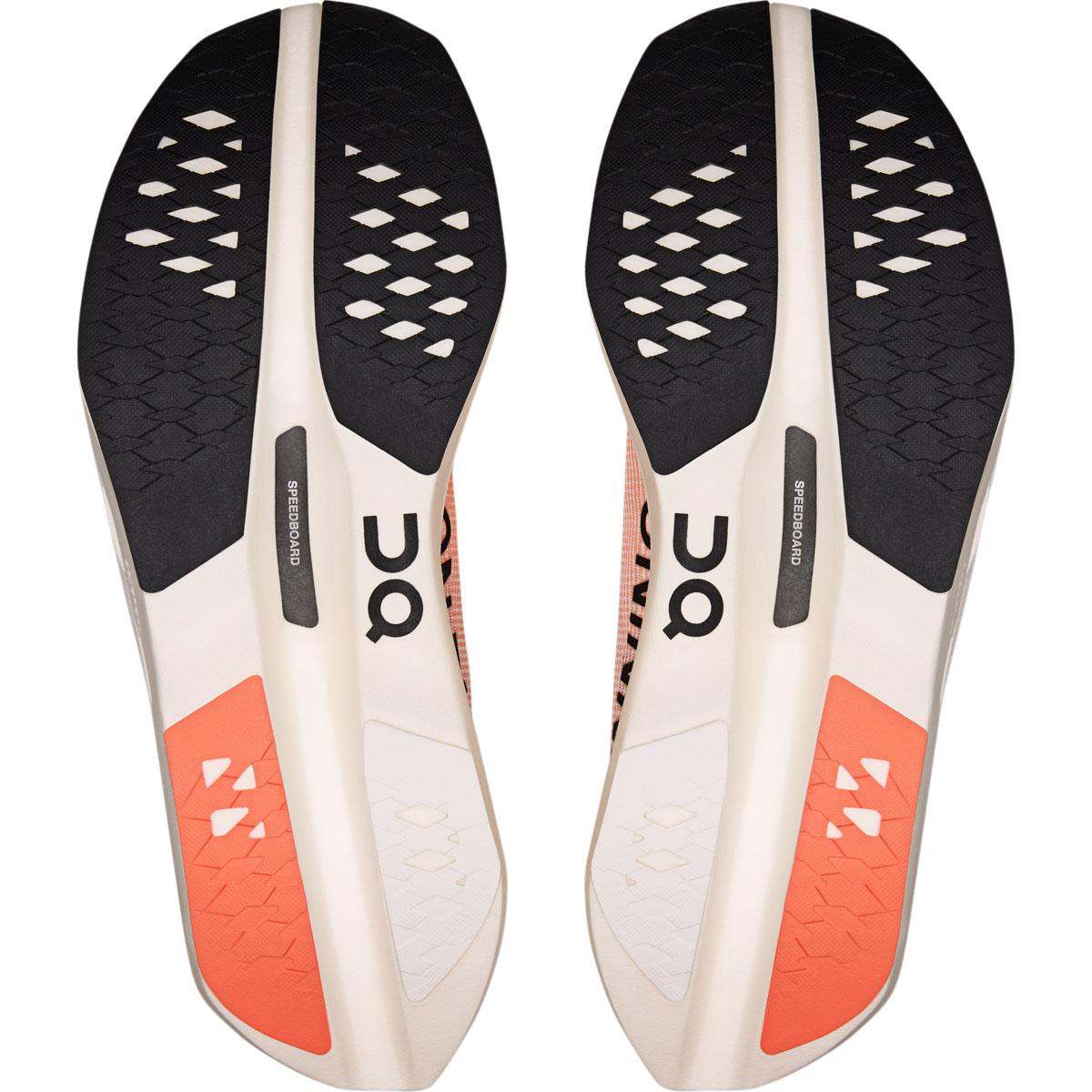 On Cloudboom Volt Joggesko Dame White/Orange