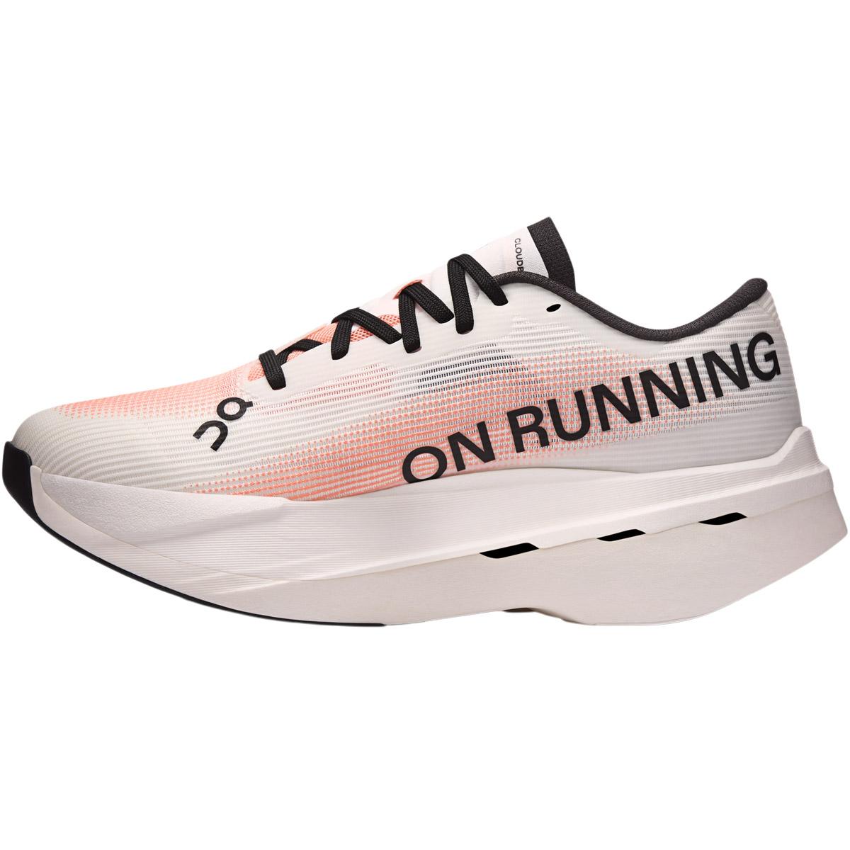 On Cloudboom Volt Joggesko Dame White/Orange