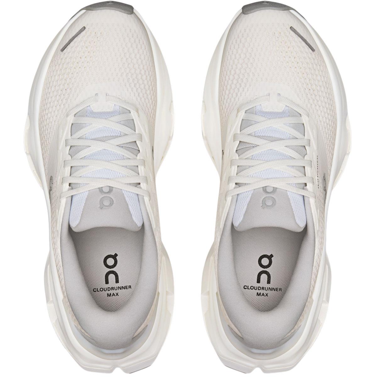 On Cloudrunner 3 Max Joggesko Dame White | Glacier