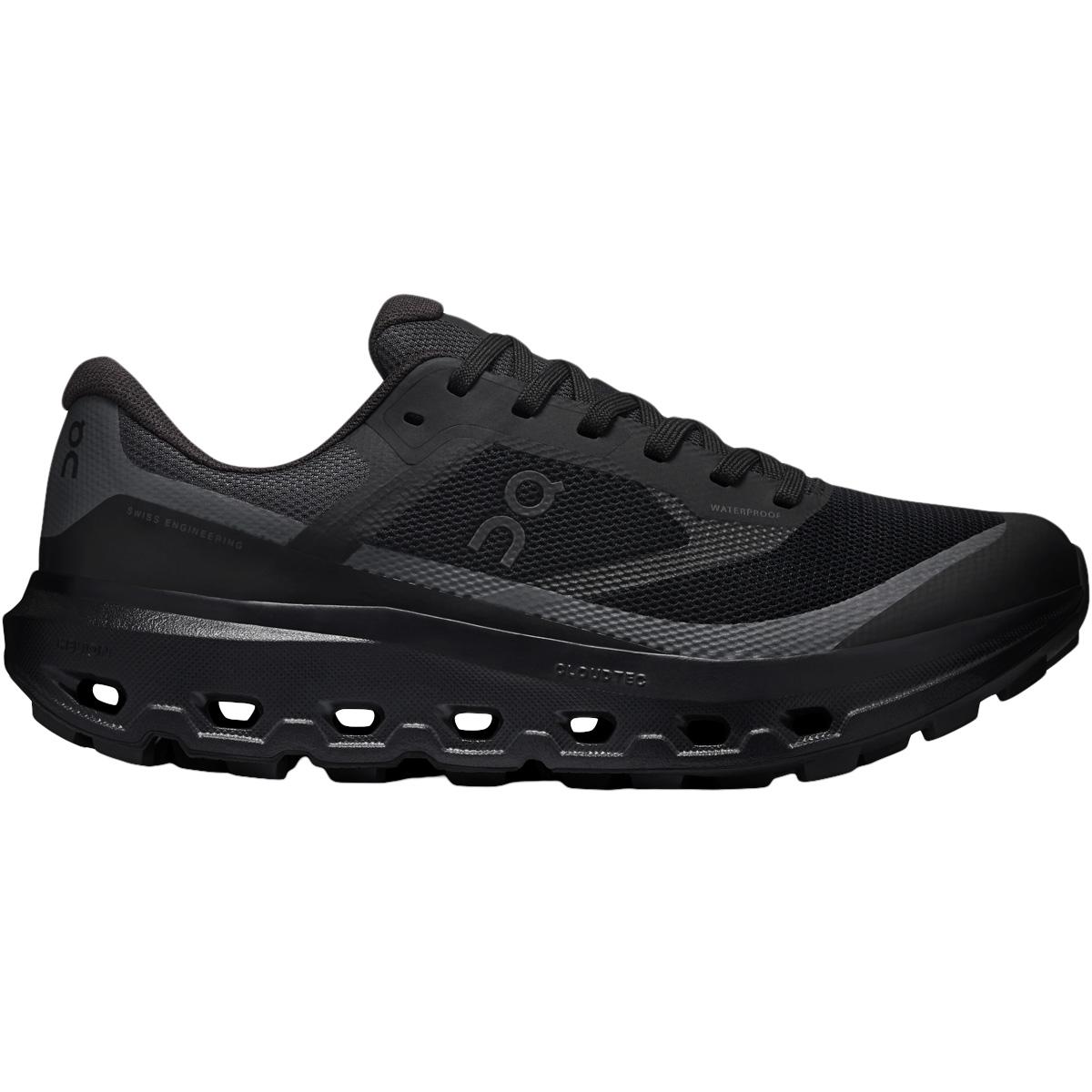 On Cloudvista 3 Waterproof Terrengløpesko Dame Black | Black