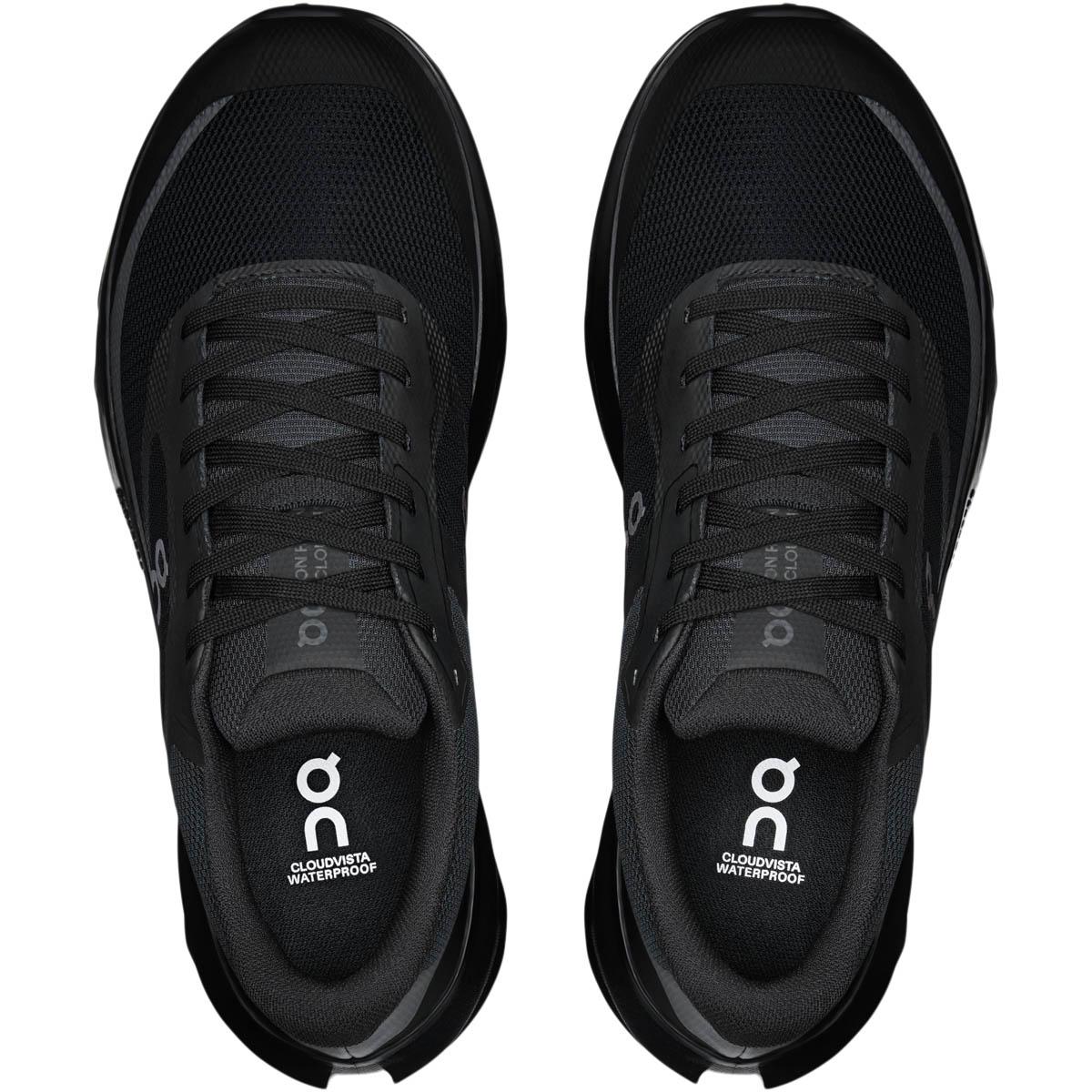 On Cloudvista 3 Waterproof Terrengløpesko Dame Black | Black