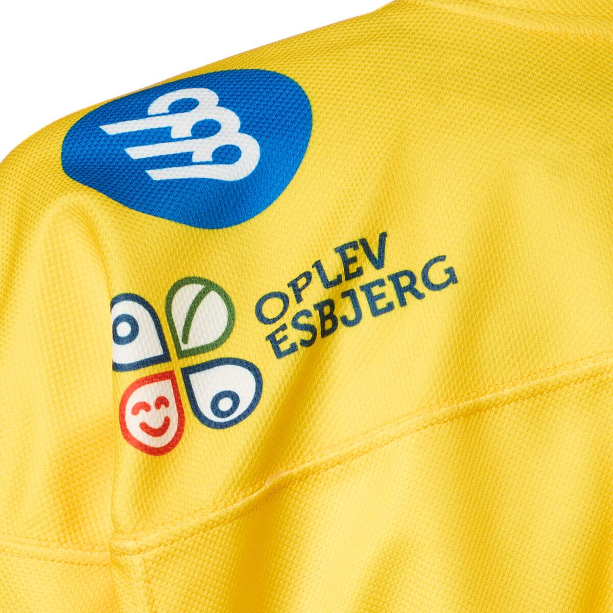 Esbjerg Energy Ishockey Hjemmebanetrøje 25/26 Børn Gul
