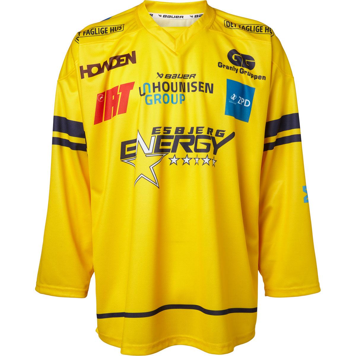 Esbjerg Energy 24/25 Hjemmebanetrøje Børn Yellow