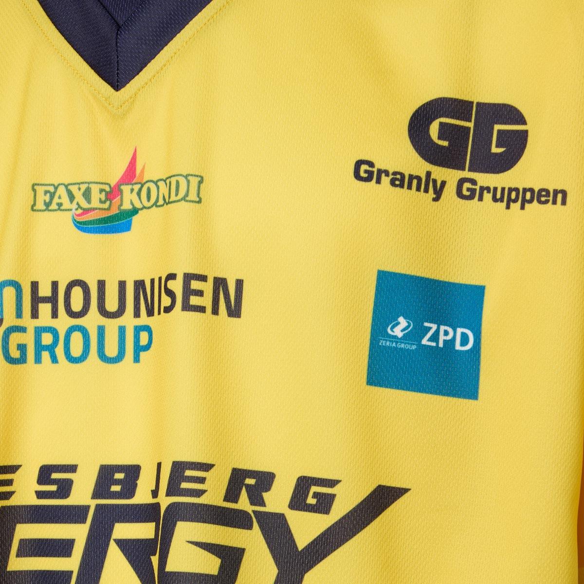 Esbjerg Energy 26/27 Hjemmetrøye Yellow/Navy