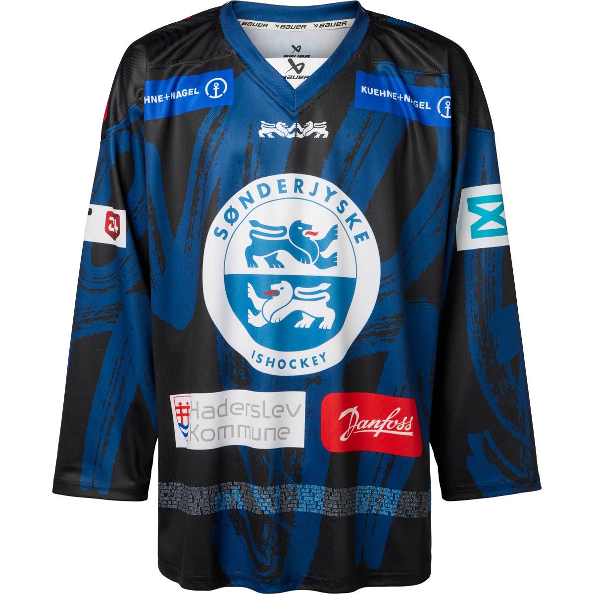 Sønderjyske Ishockey 25/26 Udebanetrøje Børn Black