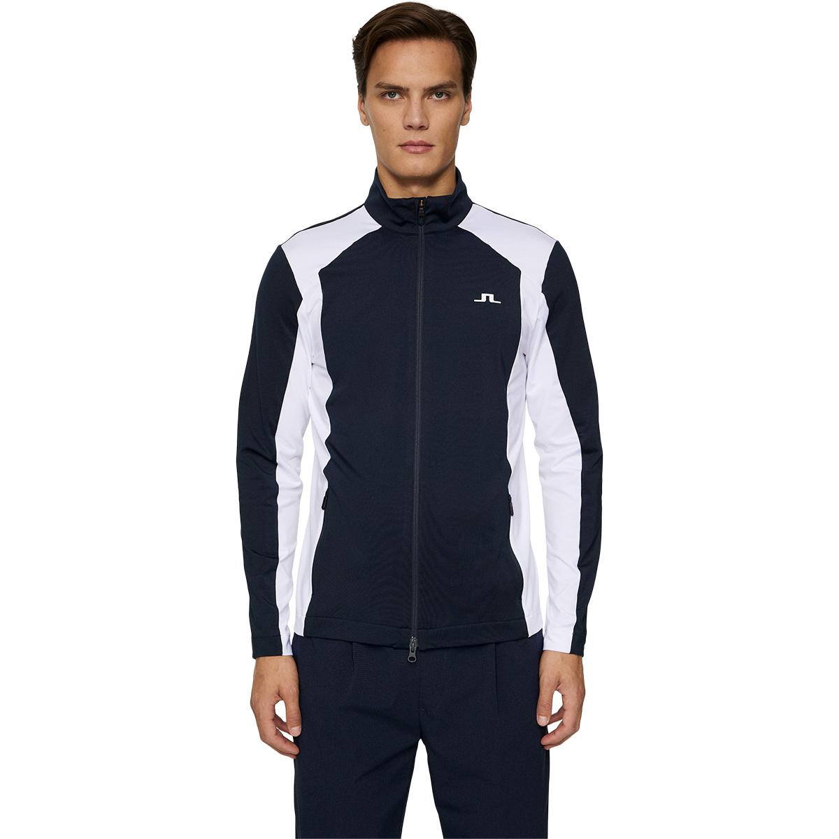 J.LINDEBERG Banks Full Zip Golftrøje Herre 6855