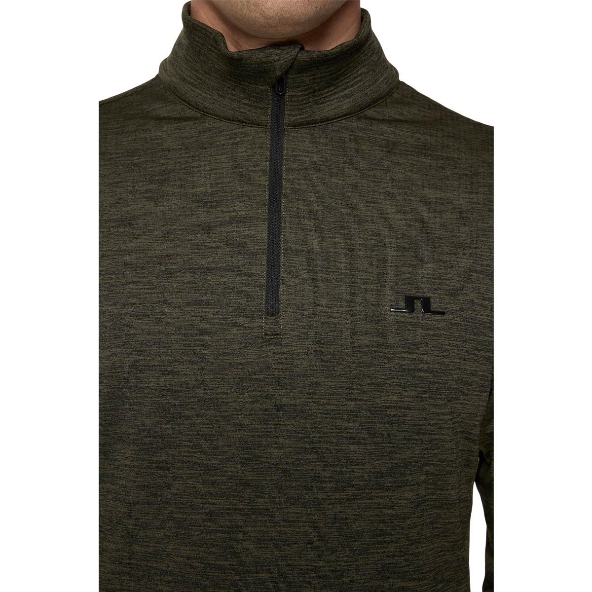 J.LINDEBERG Destry Half Zip Golftrøje Herre Green