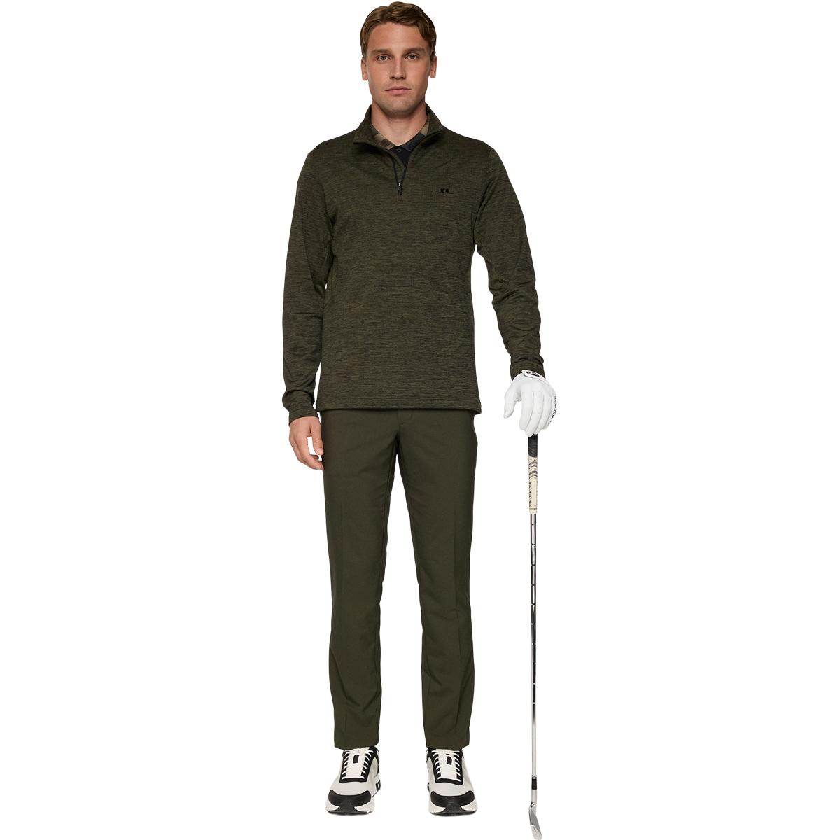 J.LINDEBERG Destry Half Zip Golftrøje Herre Green