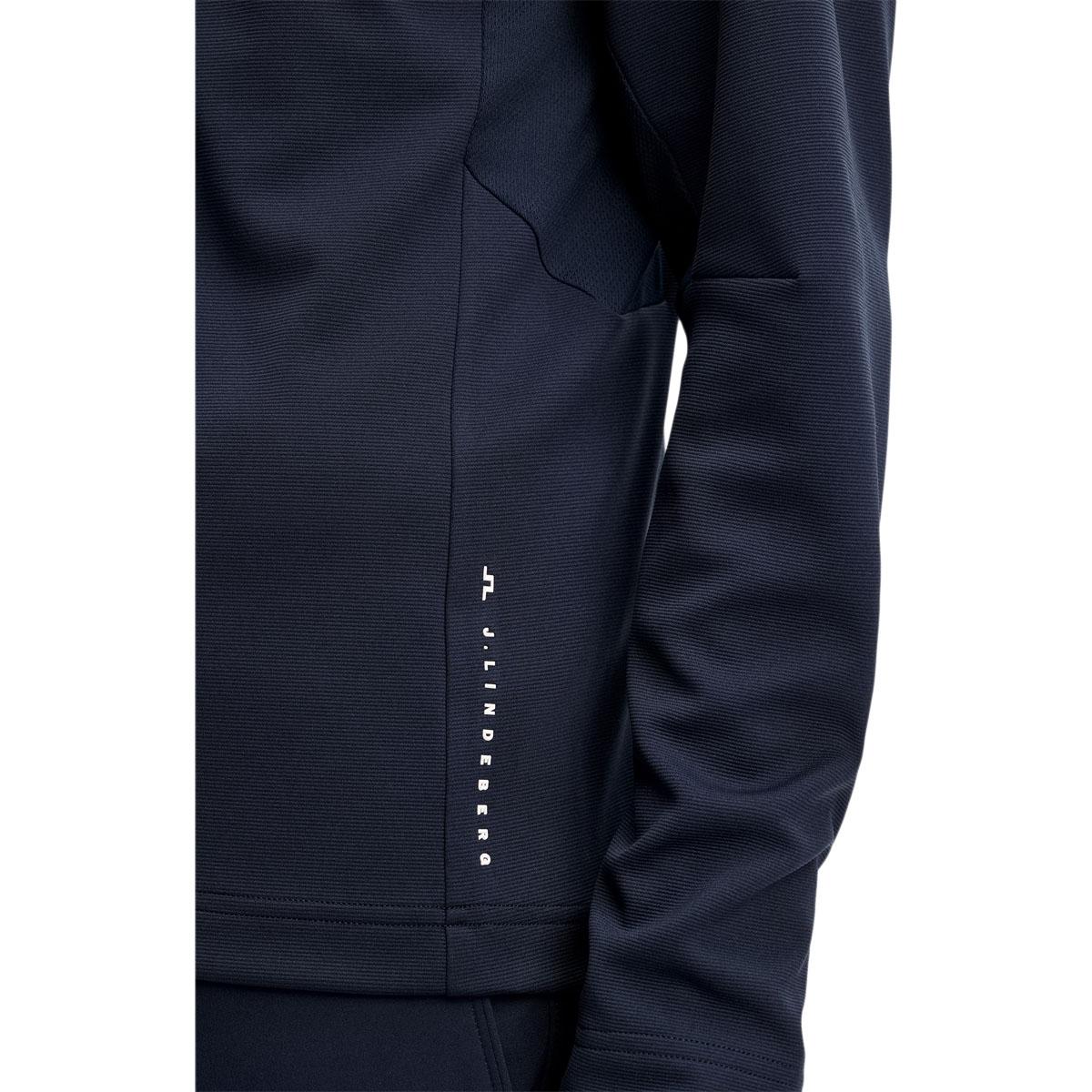 J.LINDEBERG Leon Half Zip Midlayer Golftrøje Herre Navy
