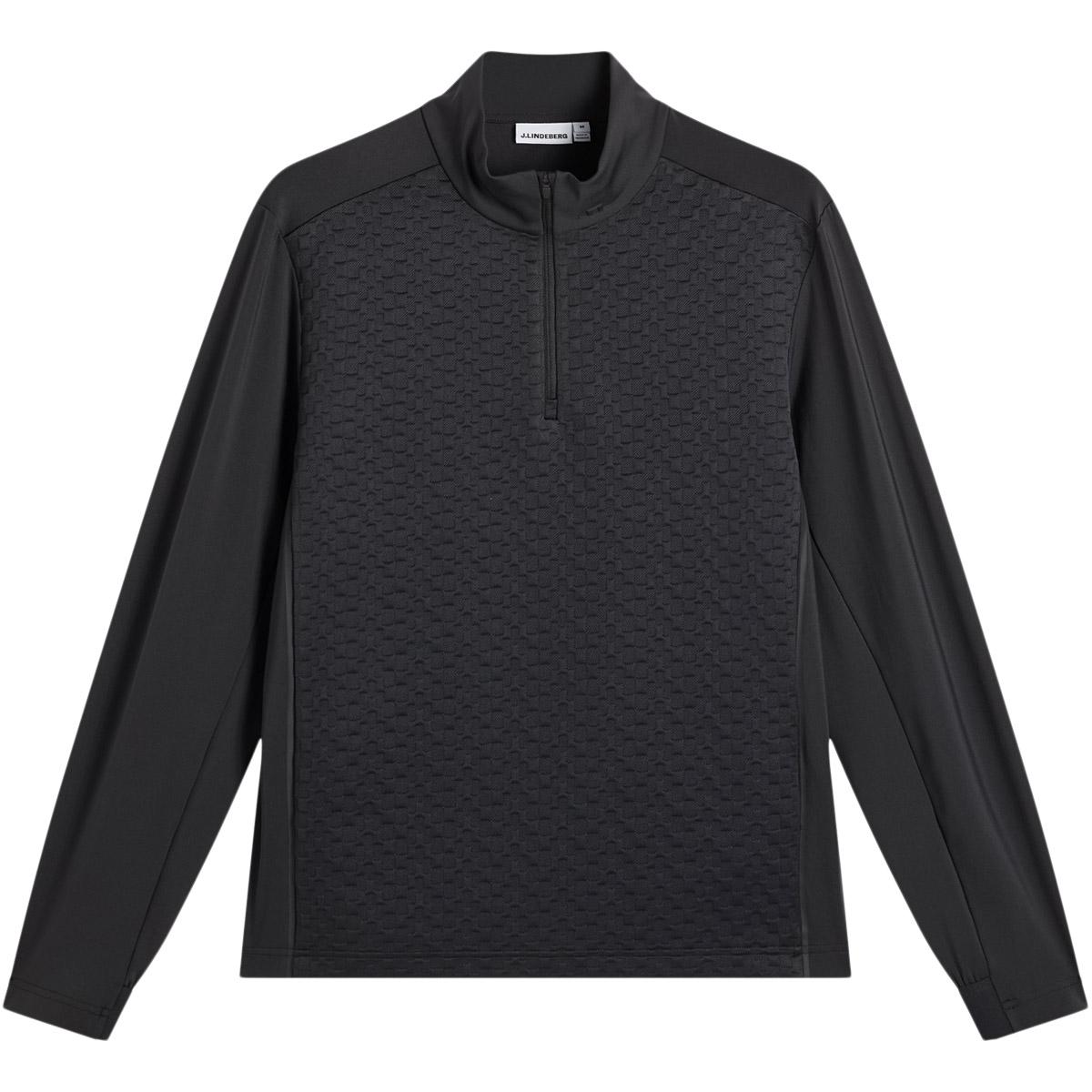 J.LINDEBERG Lassy Half Zip Golftrøje Herre Black