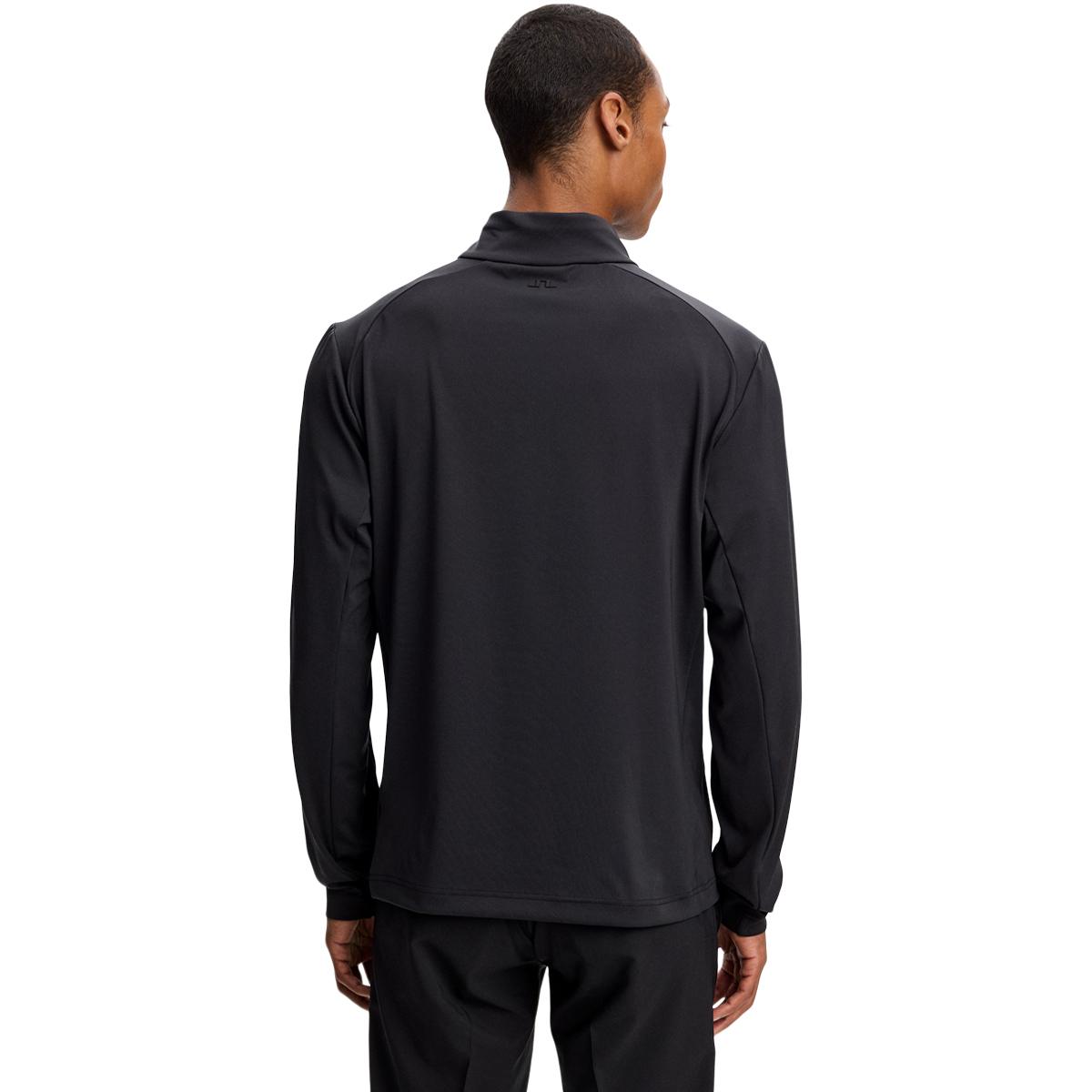 J.LINDEBERG Lassy Half Zip Golftrøje Herre Black