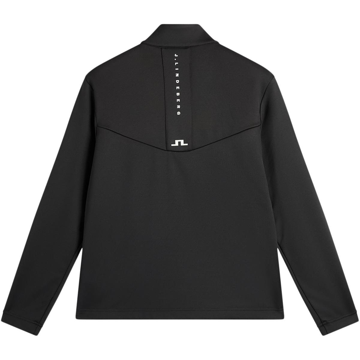 J.LINDEBERG Maclean Full Zip Midlayer Trøje Herre Black