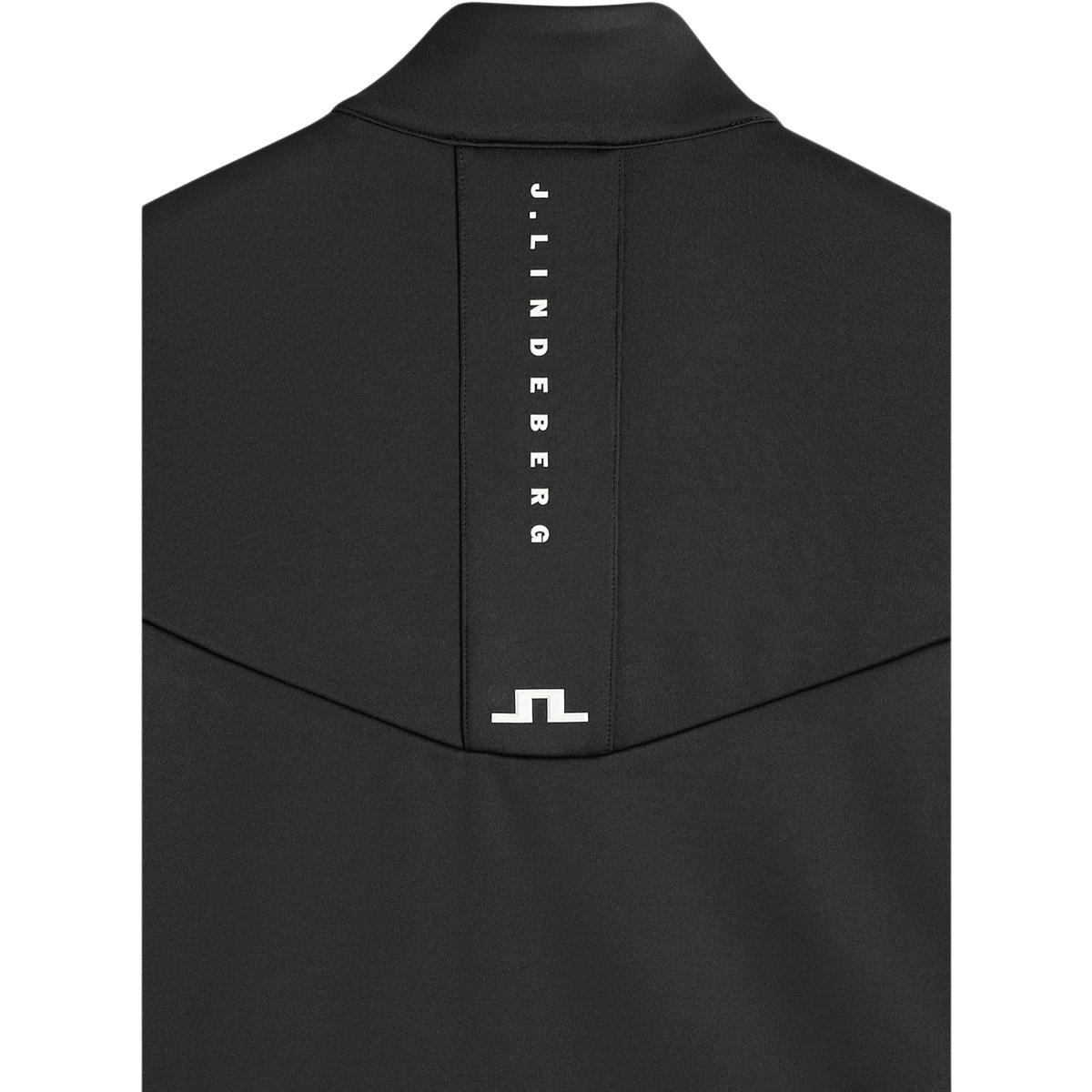 J.LINDEBERG Maclean Full Zip Midlayer Trøje Herre Black