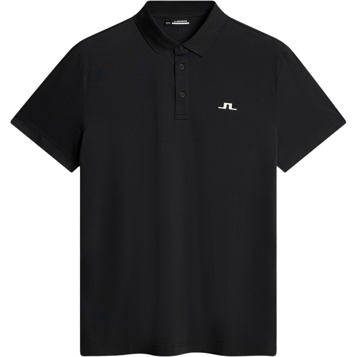 J.LINDEBERG Bridge Golf Polo T-shirt Herre Sort