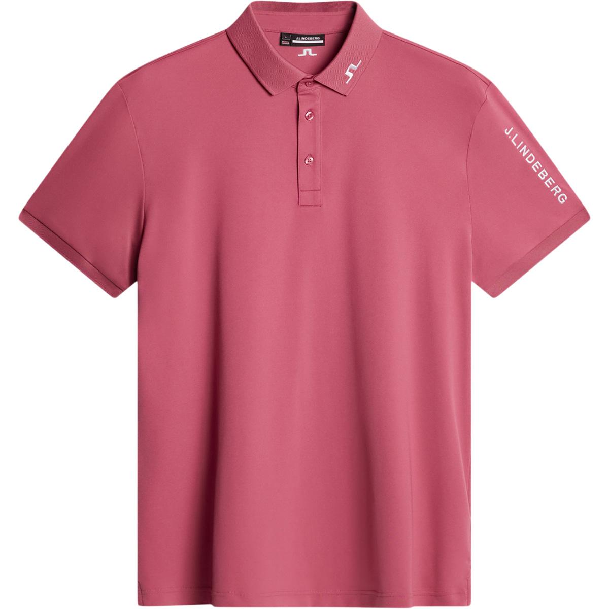 J.LINDEBERG Tour Tech Golf Polo T-shirt Herre Pink
