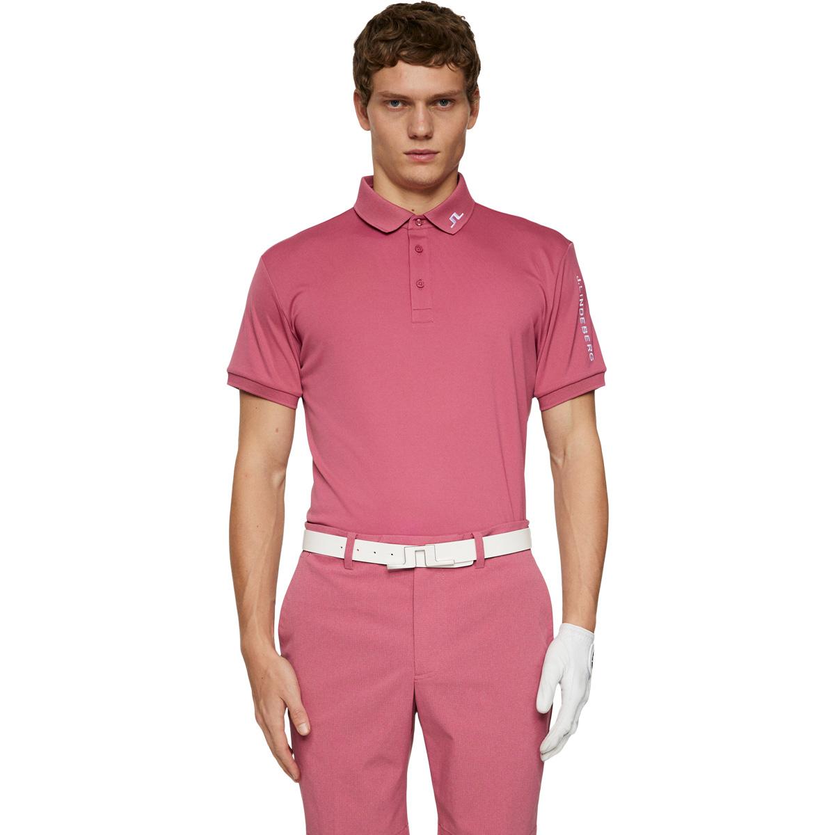 J.LINDEBERG Tour Tech Golf Polo T-shirt Herre Pink
