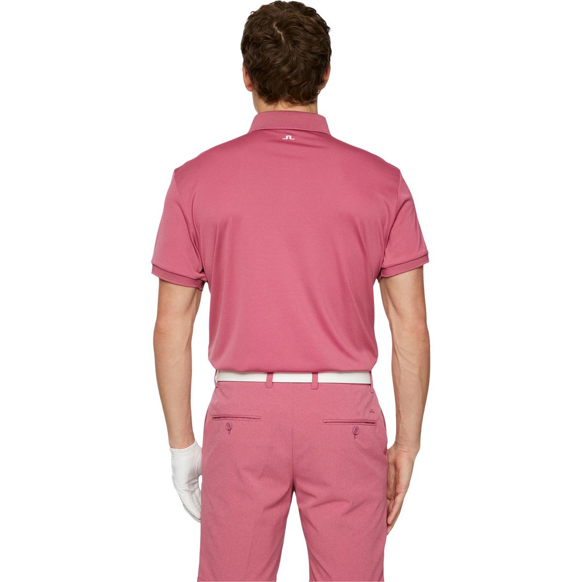 J.LINDEBERG Tour Tech Golf Polo T-shirt Herre Pink