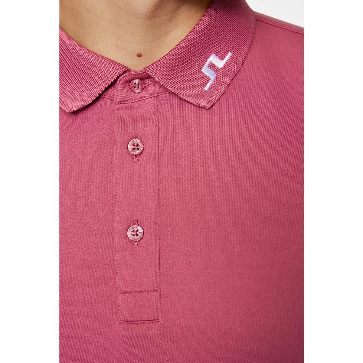 J.LINDEBERG Tour Tech Golf Polo T-shirt Herre Pink