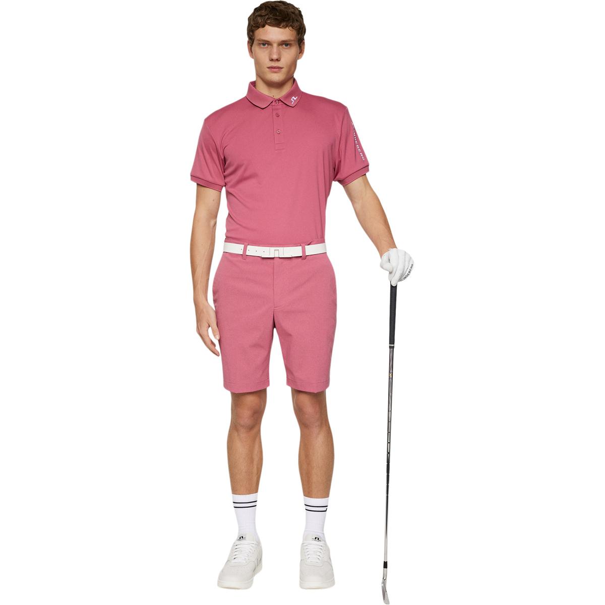 J.LINDEBERG Tour Tech Golf Polo T-shirt Herre Pink