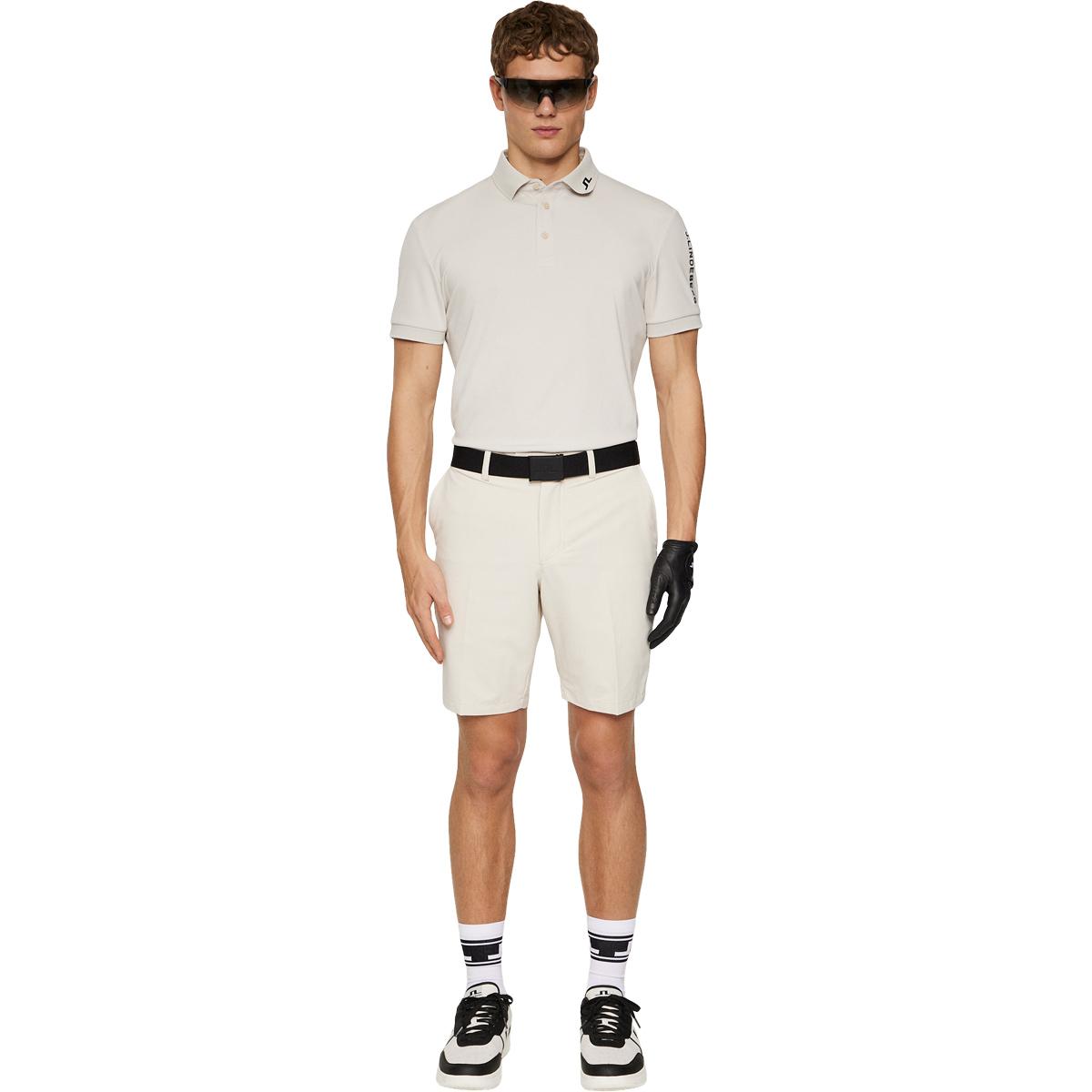 J.LINDEBERG Tour Tech Golf Polo T-shirt Herre Moonbeam
