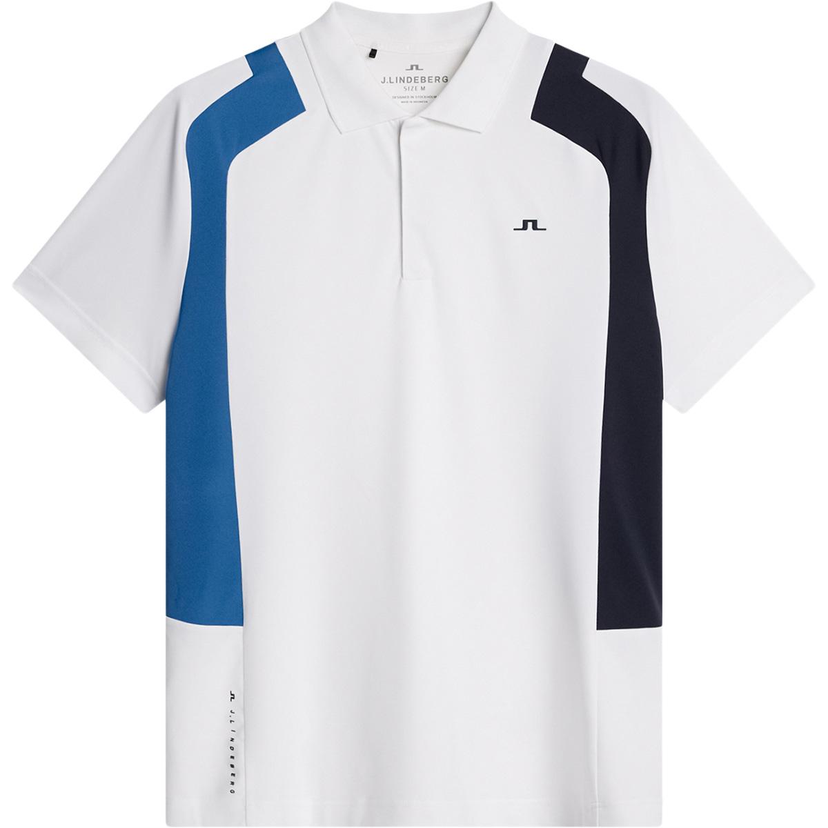 J.LINDEBERG Legacy Golf Polo T-shirt Herre White/blue